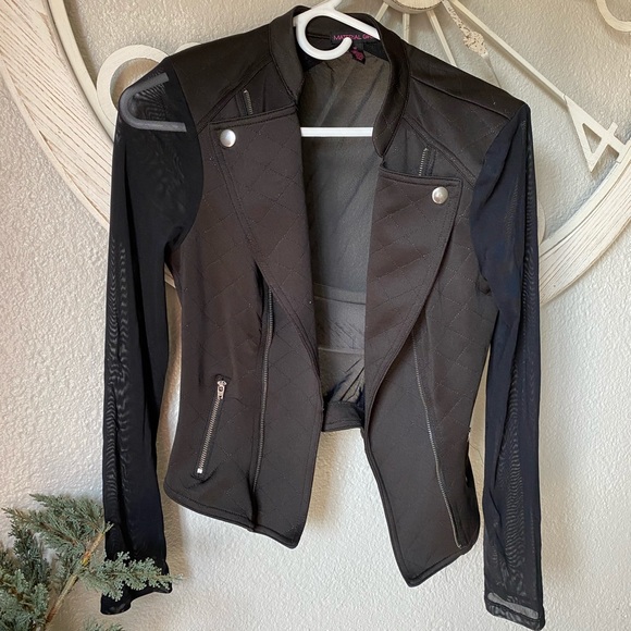 Material Girl Jackets & Blazers - MATERIAL GIRL Sheer Jacket/Blazer